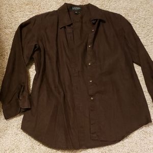 Lauren Ralph Lauren button up shirt